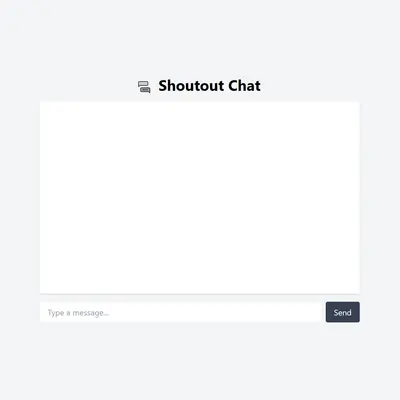 Shoutout Chat screenshot